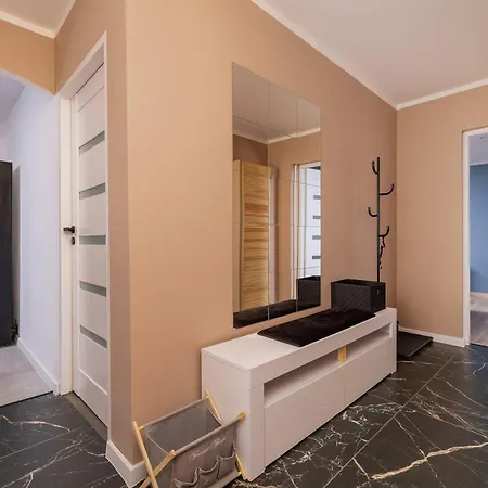 Blue And Family In With Two Bedrooms And Balcony By Renters Katovice